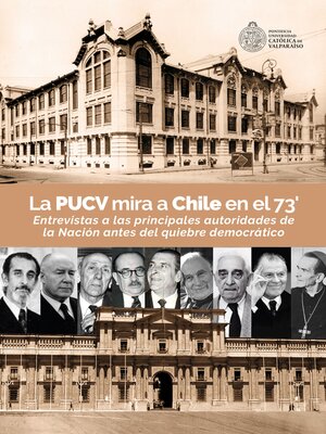 cover image of La PUCV mira a Chile en el 73'